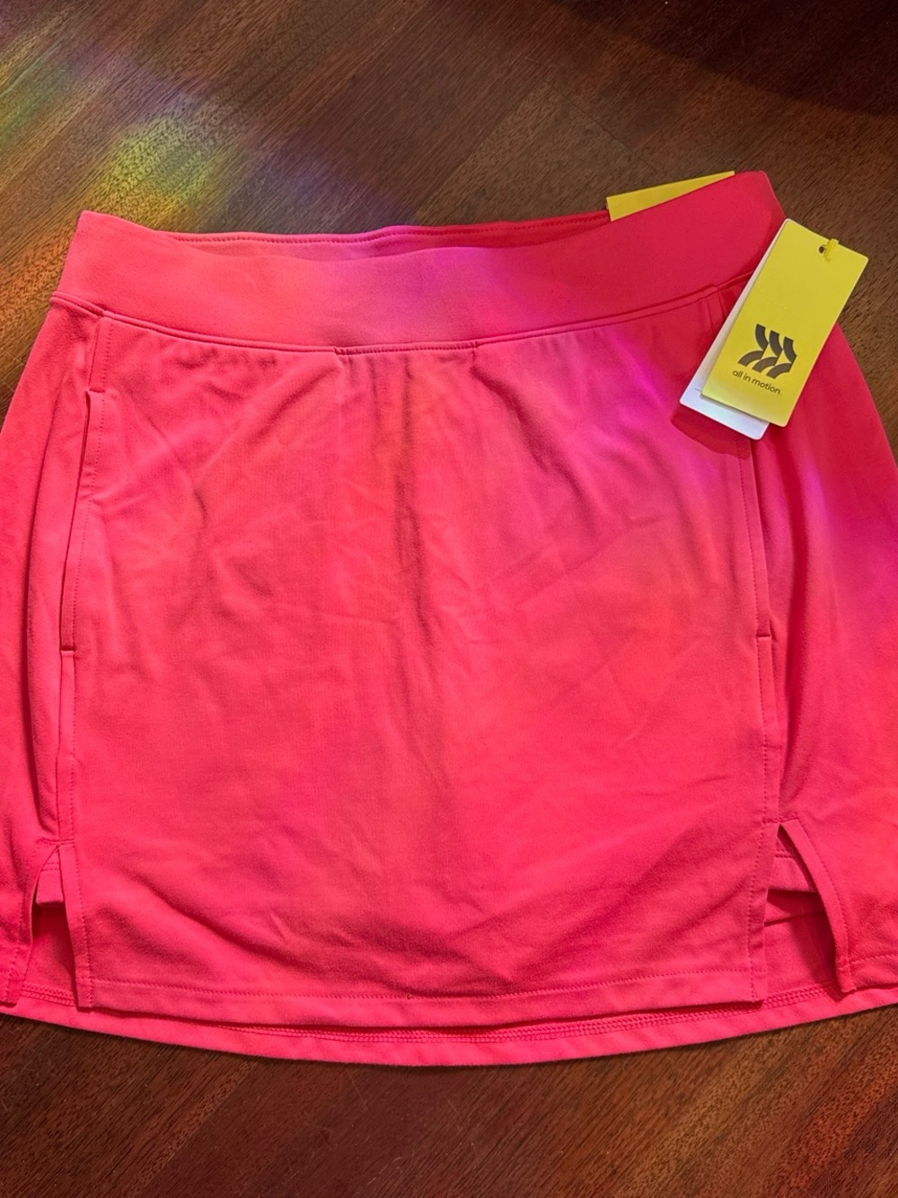 NWT All in Motion Target Hot Pink Active Skort with Pockets